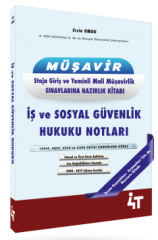 4T Yayınları SMMM Müşavir İş ve Sosyal Güvenlik Hukuku Notları - Ersin Umdu 4T Yayınları