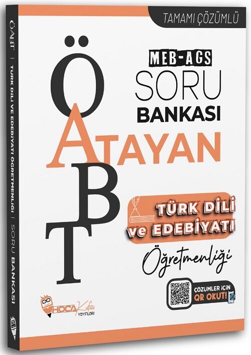 Hoca Kafası ÖABT MEB-AGS Türk Dili ve Edebiyatı Öğretmenliği Atayan Soru Bankası Çözümlü Hoca Kafası Yayınları