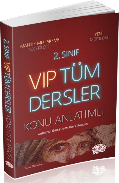 SÜPER FİYAT - Editör 2. Sınıf Tüm Dersler Konu Anlatımlı Editör Yayınları