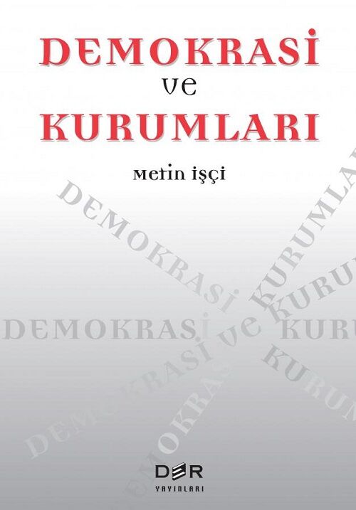 Der Yayınları Demokrasi ve Kurumları - Yavuz Ilgaz Der Yayınları