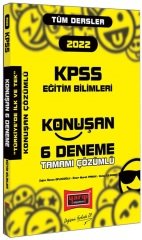 Yargı 2022 KPSS Eğitim Bilimleri Konuşan 6 Deneme Çözümlü Yargı Yayınları