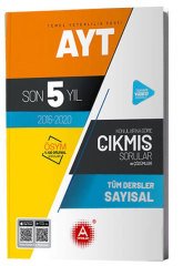 SÜPER FİYAT - A Yayınları YKS AYT Tüm Dersler Sayısal Son 5 Yıl Çıkmış Sorular 2016-2020 A Yayınları