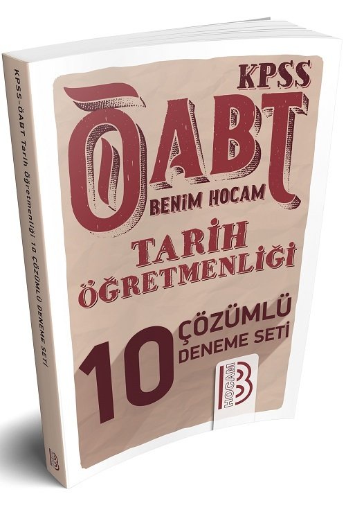 Benim Hocam 2019 ÖABT Tarih Öğretmenliği 10 Deneme Çözümlü Benim Hocam Yayınları