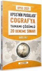 SÜPER FİYAT - Doğru Tercih 2021 KPSS nin Pusulası Coğrafya 20 Deneme Çözümlü - Barış Salt Doğru Tercih Yayınları