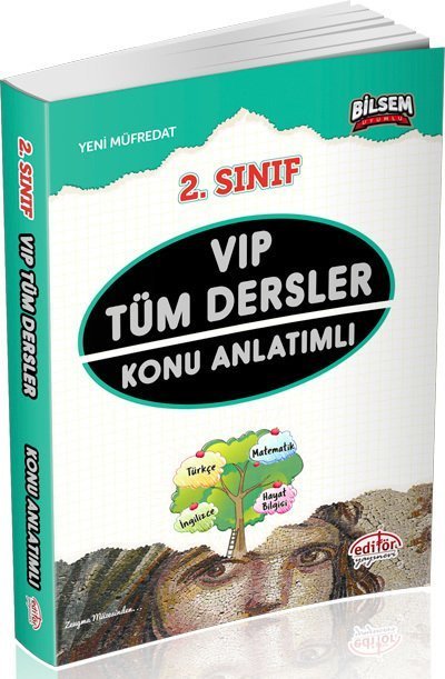 SÜPER FİYAT - Editör 2. Sınıf VIP Tüm Dersler Konu Anlatımlı Editör Yayınları