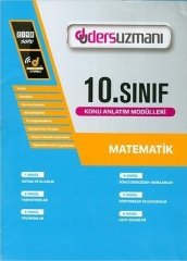 Ders Uzmanı 10. Sınıf Matematik Konu Anlatım Modülleri Ders Uzmanı Yayınları