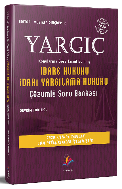 Dizgi Kitap Yargıç İdare Hukuku İdari Yargılama Hukuku Soru Bankası - Devrim Toklucu Dizgi Kitap