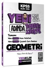 Yediiklim 2025 KPSS ALES DGS 7 Yedi Adımda Geometri Konu Anlatımlı Soru Bankası Çözümlü - Mehmet Bilge Yıldız Yediiklim Yayınları