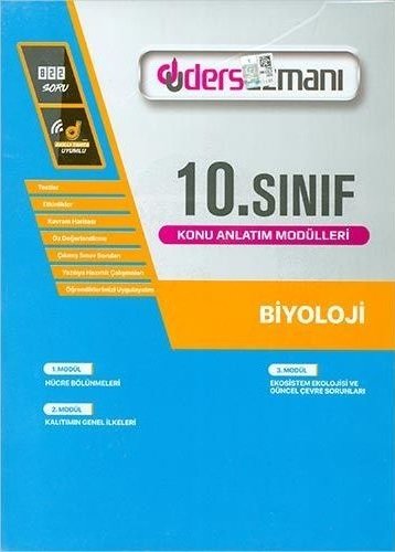 Ders Uzmanı 10. Sınıf Biyoloji Konu Anlatım Modülleri Ders Uzmanı Yayınları