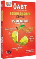 Yargı 2020 ÖABT Sosyal Bilgiler Öğretmenliği 15 Deneme Çözümlü Yargı Yayınları