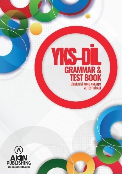 Akın Publishing YKSDİL 12. Sınıf Grammar Course - Test Book Akın Publishing