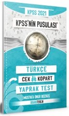 SÜPER FİYAT - Doğru Tercih 2021 KPSS nin Pusulası Türkçe Yaprak Test - Mustafa Onur Bozkuş Doğru Tercih Yayınları