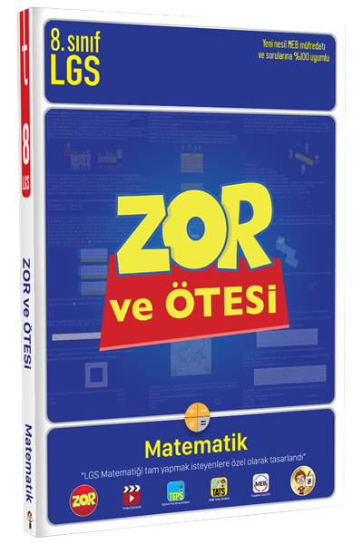 Tonguç 8. Sınıf LGS Matematik Zor ve Ötesi Soru Bankası Tonguç Akademi