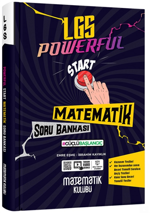 Matematik Kulübü LGS Powerful Start Matematik Soru Bankası Matematik Kulübü Yayınları