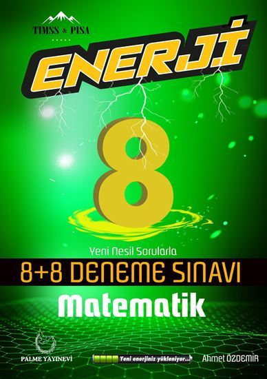 Palme 8. Sınıf Matematik Enerji 8+8 Deneme Palme Yayınları