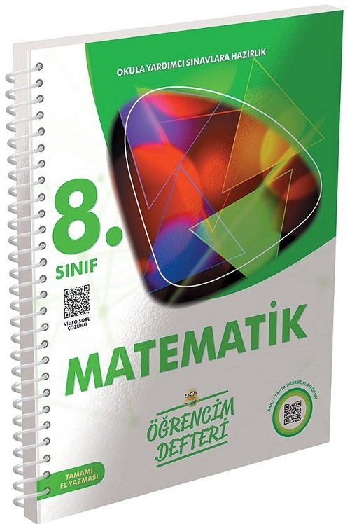 Murat 8. Sınıf Matematik Öğrencim Defteri Murat Yayınları