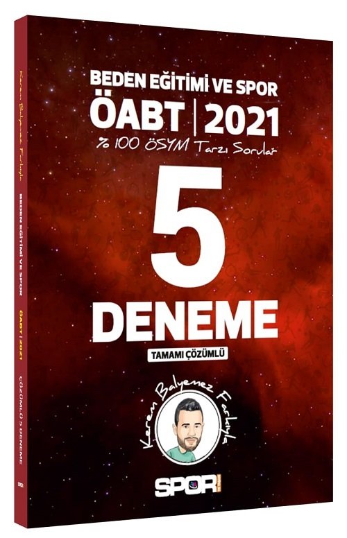 Kerem Balyemez 2021 ÖABT Beden Eğitimi ve Spor Öğretmenliği 5 Deneme Çözümlü Kerem Balyemez