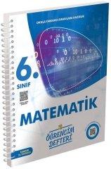 Murat 6. Sınıf Matematik Öğrencim Defteri Murat Yayınları