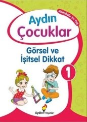 Aydın Anaokulu 5 Yaş Görsel ve İşitsel Dikkat-1 Aydın Yayınları