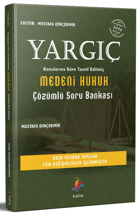 Dizgi Kitap Yargıç Medeni Hukuk Soru Bankası - Mustafa Dinçdemir Dizgi Kitap