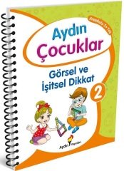 Aydın Anaokulu 5 Yaş Görsel ve İşitsel Dikkat-2 Aydın Yayınları