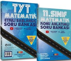 Etkili Matematik YKS TYT 11. Sınıf Matematik Etkili Başlangıç Konu Anlatımlı Soru Bankası Etkili Matematik Yayınları