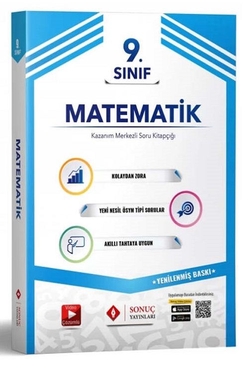 Sonuç 9. Sınıf Matematik Modüler Set Soru Bankası Sonuç Yayınları