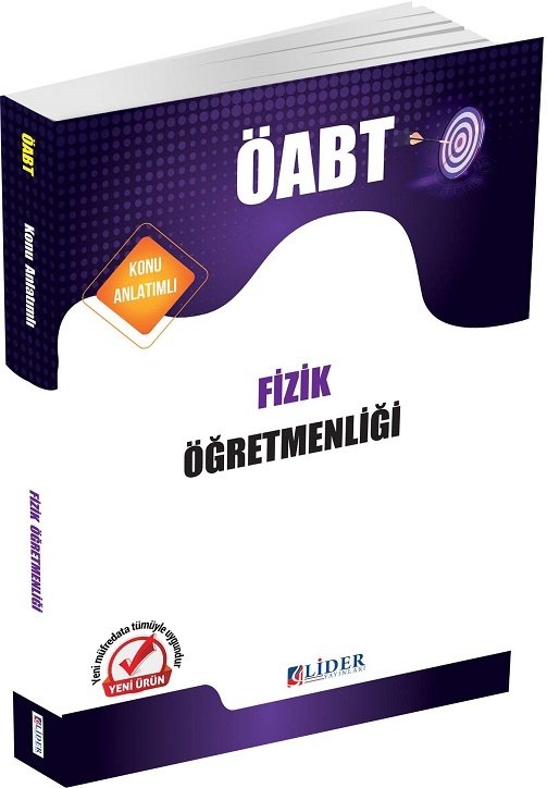 Lider ÖABT Fizik Öğretmenliği Konu Anlatımı Lider Yayınları