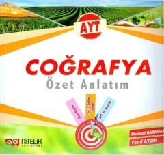 Nitelik YKS AYT Coğrafya Özet Anlatım Nitelik Yayınları