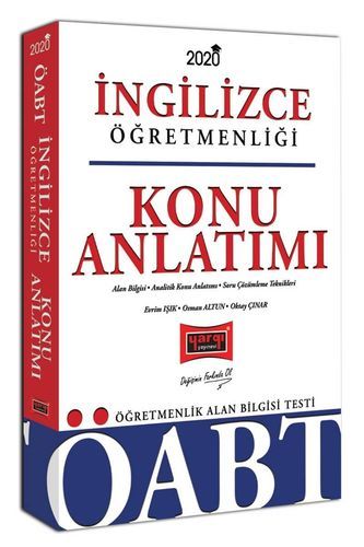 Yargı 2020 ÖABT İngilizce Öğretmenliği Konu Anlatımı Yargı Yayınları