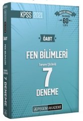 Pegem 2021 ÖABT Fen Bilimleri Fen ve Teknoloji 7 Deneme Çözümlü Pegem Akademi Yayınları