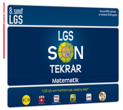 Tonguç 8. Sınıf LGS Matematik Son Tekrar Tonguç Akademi