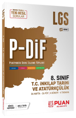 Puan 8. Sınıf LGS TC İnkılap Tarihi ve Atatürkçülük PDİF Çek Kopar Konu Anlatım Föyleri Puan Yayınları