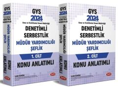 Data 2024 GYS Ceza ve Tevkifevleri Denetimli Serbestlik Müdür Yardımcılığı Şeflik Konu Anlatımlı Hazırlık Kitabı Seti Görevde Yükselme Data Yayınları