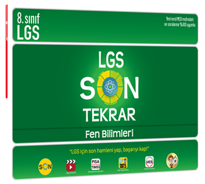 Tonguç 8. Sınıf LGS Fen Bilimleri Son Tekrar Tonguç Akademi