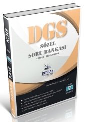 İntibak DGS Sözel Soru Bankası Video Çözümlü İntibak Yayınları