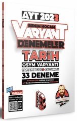 Benim Hocam 2022 YKS AYT Tarih Varyant 33 Deneme Video Çözümlü - Ramazan Yetgin Benim Hocam Yayınları