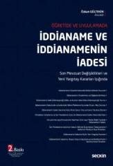 Seçkin Öğretide ve Uygulamada İddianame ve İddianamenin İadesi - Özkan Gültekin Seçkin Yayınları