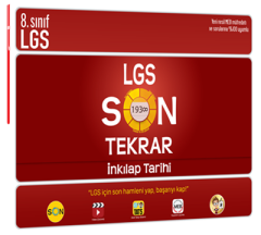 Tonguç 8. Sınıf LGS İnkilap Tarihi Son Tekrar Tonguç Akademi