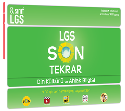 Tonguç 8. Sınıf LGS Din Kültürü Son Tekrar Tonguç Akademi