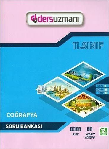 Ders Uzmanı 11. Sınıf Coğrafya Soru Bankası Ders Uzmanı Yayınları