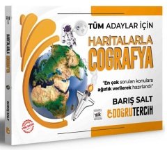 SÜPER FİYAT - Doğru Tercih KPSS ve Tüm Adaylar için Haritalarla Coğrafya - Barış Salt Doğru Tercih Yayınları