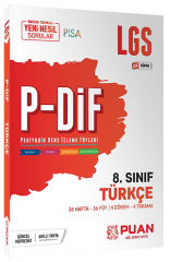 Puan 8. Sınıf LGS Türkçe PDİF Çek Kopar Konu Anlatım Föyleri Puan Yayınları