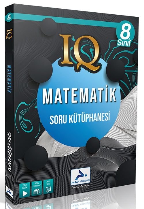 Paraf 8. Sınıf Matematik IQ Soru Kütüphanesi Paraf Yayınları