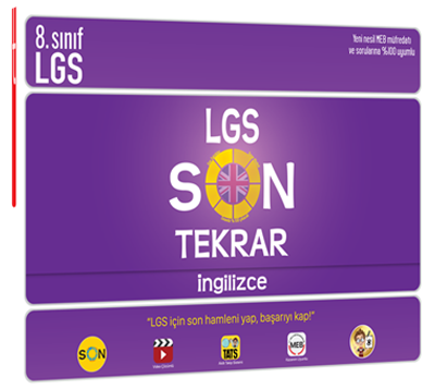 Tonguç 8. Sınıf LGS İngilizce Son Tekrar Tonguç Akademi