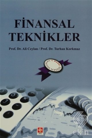 Ekin Finansal Teknikler - Ali Ceylan Ekin Yayınları