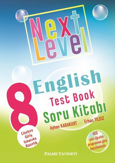 Palme 8. Sınıf English Next Level Test Book Soru Kitabı Palme Yayınları