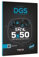 Marka 2024 DGS Sözel 5x50 Deneme 100 Soruluk PDF Çözümlü Marka Yayınları