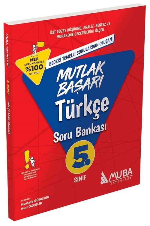 Muba 5. Sınıf Türkçe Mutlak Başarı Soru Bankası Muba Yayınları