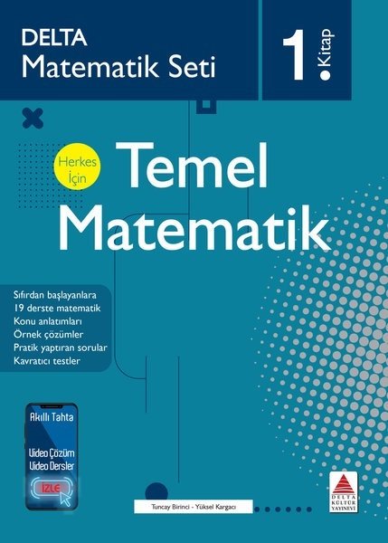 Delta Kültür Matematik Seti Temel Matematik 1. Kitap Delta Kültür Yayınları